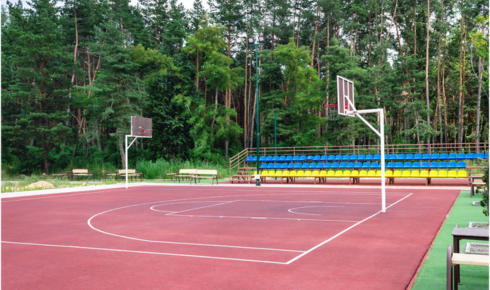 synthetic acrylic flooring material