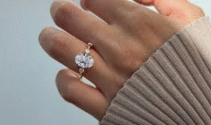 oval diamond ring