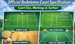 badminton court specification